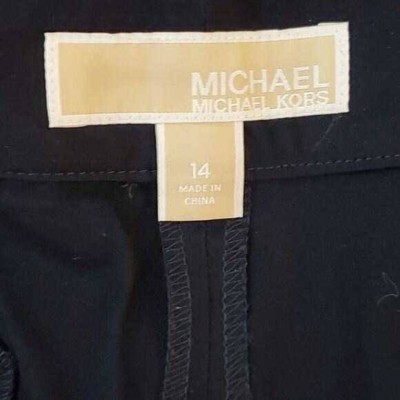 Michael‎ Kors Black zippered Detail Bermuda shorts plus size 14 - Picture 4 of 6